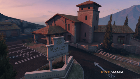 FIVEM Vineyard | Expansive Winery MLO | Interior & Exterior | Production Facilities | Outdoor Patio | Add-On | Optimized | Fivem Ready | High Quality — image 5