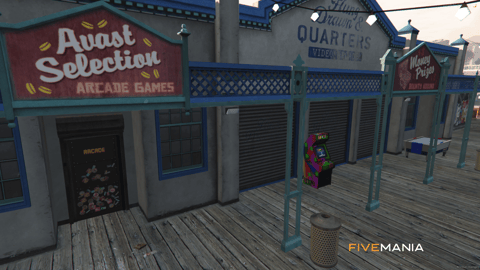 FIVEM Arcade | Vibrant Retro Gaming MLO | Working Arcade Machines | Add-On | Optimized | Fivem Ready | High Quality — image 2