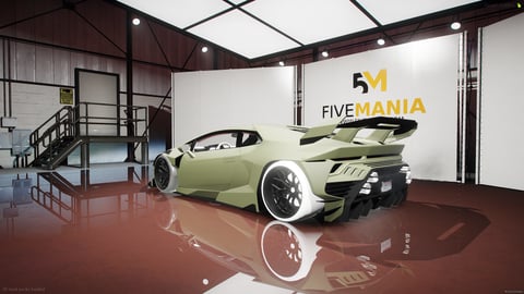 FIVEM Hycadehuracan | Realistic Sports Car [Unbadged] Add-On | Optimized | Fivem Ready | High Quality — image 8