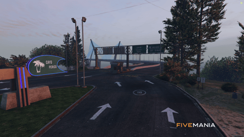 FIVEM Caryo Bridge | Custom Map Extension | Lore-Friendly | Custom Lighting | Detailed Design | Add-On | Optimized | Fivem Ready | High Quality — image 2
