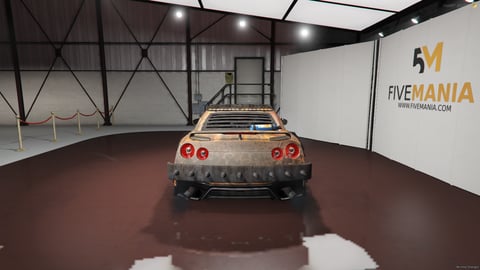FIVEM Hawk | Post-Apocalyptic Sports Car [Unbadged] Add-On | Custom Armor | Spikes & Roof Rack | Unique Textures | Add-On | Optimized | Fivem Ready | High Quality, image 7
