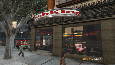 FIVEM Kebab King Restaurant | Vibrant Dining MLO | Interior & Exterior | Outdoor Seating | Full Kitchen | Add-On | Optimized | Fivem Ready | High Quality — image 4