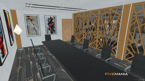 FIVEM Atlantis Casino | Grand Casino Interior & Exterior | Casino Games | Parking Garage | Office Space | Add-On | Optimized | Fivem Ready | High Quality — image 24