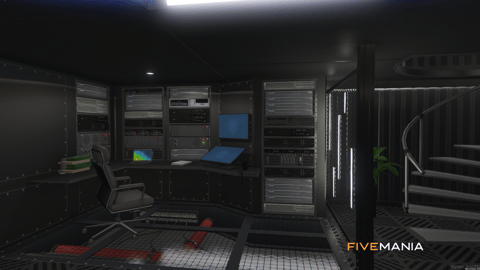 FIVEM Mission Row Pd V4 | Modern Police Station MLO | Interior & Exterior | Multiple Rooms | Control Room | Jail Cells | Add-On | Optimized | Fivem Ready | High Quality — image 34