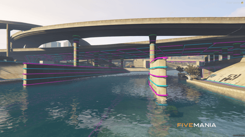 FIVEM River Wave | Neon River Map Edit | Custom Lighting | Add-On | Optimized | Fivem Ready | High Quality — image 4