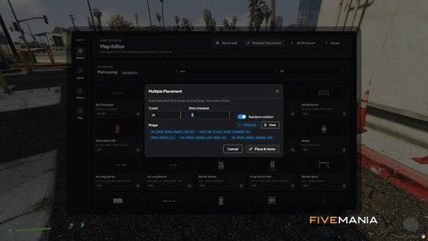 FIVEM Map Studio Pro | Advanced Map Editor Script | Object Placement & Management | JSON Import/Export | History & Undo | Add-On | Optimized | Fivem Ready | High Quality, image 20