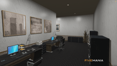 FIVEM Down Town Courthouse | Grand Legal MLO | Interior & Exterior | Offices & Waiting Areas | Add-On | Optimized | Fivem Ready | High Quality — image 15