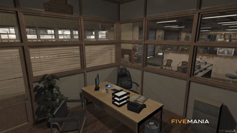 FIVEM Larry's Mechanic | Desert Mechanic Shop MLO | Interior & Exterior | Waiting Area | Office Space | Garage Bays | Add-On | Optimized | Fivem Ready | High Quality — image 7