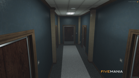FIVEM Fire Department | Lore-Friendly Fire Station MLO | Interior & Exterior | Offices & Garage | Kitchen & Restrooms | Add-On | Optimized | Fivem Ready | High Quality — image 9