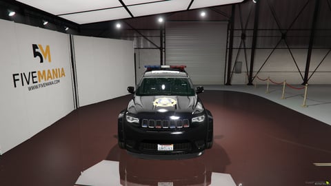 FIVEM Jeep Grand Cherokee | Realistic Sheriff SUV [Badged] Add-On | Working Lights | Custom Liveries | Add-On | Optimized | Fivem Ready | High Quality — image 4