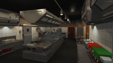 FIVEM Koi Restaurant | Authentic Japanese Dining MLO | Interior & Exterior | Detailed Decor | Custom Props | Add-On | Optimized | Fivem Ready | High Quality — image 15