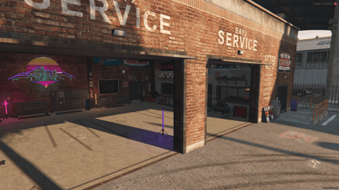 FIVEM Ottos Mechanic | Full-Service Garage MLO | Interior & Exterior | Custom Props | Neon Lighting | Add-On | Optimized | Fivem Ready | High Quality — image 7