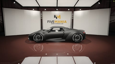 FIVEM Porsche 918 Spyder | Realistic Sports Car [Badged] Add-On | Detailed Interior & Exterior | Custom Wheels | Working Lights | Add-On | Optimized | Fivem Ready | High Quality — image 7