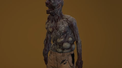 Victor | FiveM Male Ped | Zombie Character | Multiple Outfits | Optimized & Fivem Ready [Add-On] cover