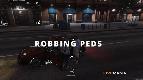 FIVEM Car Lock | Advanced Vehicle Security & Crime Script | Hotwiring | Key Management | Ped Robbery | Add-On | Optimized | Fivem Ready | High Quality, image 4