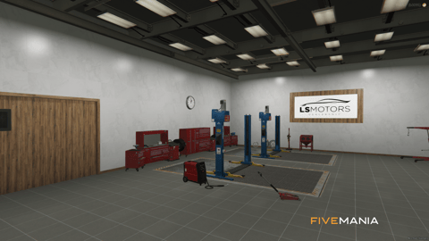 FIVEM Los Santos Motors Dealership | Luxury Car Dealership MLO | Interior & Exterior | Showroom & Offices | Mechanic Garage | Add-On | Optimized | Fivem Ready | High Quality — image 16