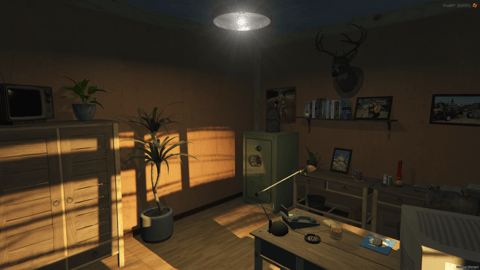 FIVEM Paleto Gang Camp | Custom Gang Hideout MLO | Interior & Exterior | Bar & Office | Pool Table | Add-On | Optimized | Fivem Ready | High Quality — image 8