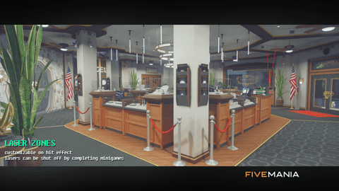 FIVEM Vangelico Heist v2 | Advanced Jewelry Store Robbery Script | Multi-Map Support | 5 Looting Methods | Add-On | Optimized | Fivem Ready | High Quality, image 15