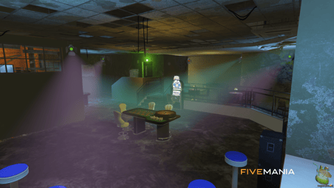 FIVEM Blackmarket Hideout | Multi-Purpose Criminal MLO | Drug Lab | Gambling Den | Bar Interior | Interior & Exterior | Add-On | Optimized | Fivem Ready | High Quality — image 18