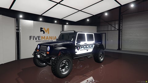 FIVEM Polmesa | Off-Road Police SUV [Unbadged] Add-On | Police Liveries | Working Lights | Custom Parts | Add-On | Optimized | Fivem Ready | High Quality — image 3