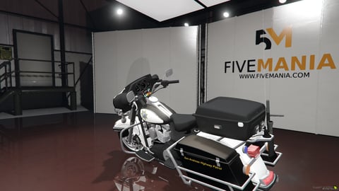 FIVEM Hpbike2 | Lore-Friendly Police Motorcycle Add-On | Working Lights | Saddlebags | Add-On | Optimized | Fivem Ready | High Quality — image 8