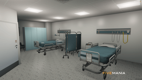 FIVEM Medic Center | Comprehensive Medical Facility MLO | Interior & Exterior | Reception & Patient Rooms | Helipad | Add-On | Optimized | Fivem Ready | High Quality — image 23