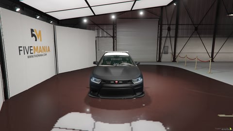 FIVEM Dodge Charger | Lore Friendly Police Patrol Car | Working Emergency Lights | Detailed Interior | Liveries | Add-On | Optimized | Fivem Ready | High Quality, image 4