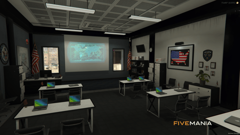 FIVEM Mission Row Pd | Detailed Police Station MLO | Interior & Exterior | Custom Props | Lore Friendly | Add-On | Optimized | Fivem Ready | High Quality — image 16