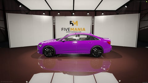 FIVEM Audi A6 | Realistic Luxury Sedan [Badged] Add-On | Interior & Exterior | High Quality Model | Custom Wheels | Add-On | Optimized | Fivem Ready | High Quality — image 7