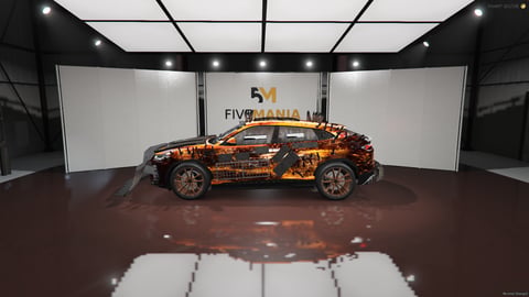 FIVEM Panther | Armored SUV [Unbadged] Add-On | Custom Plow | Spikes & Armor | Unique Livery | Add-On | Optimized | Fivem Ready | High Quality, image 8