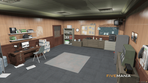 FIVEM Impound | Lore-Friendly Police Impound Lot MLO | Interior & Exterior | Offices & Parking | Add-On | Optimized | Fivem Ready | High Quality — image 12