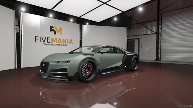 FIVEM Bugatti Chiron, Lore Friendly Hypercar Add-On