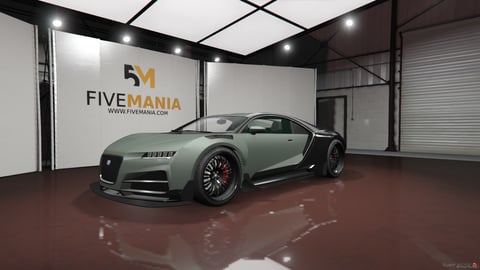 FIVEM Bugatti Chiron | Lore Friendly Hypercar Add-On | Interior & Exterior | Working Lights | Optimized | Add-On | Fivem Ready | High Quality cover