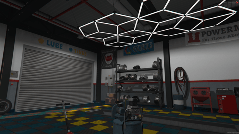 FIVEM Hayes Mechanic Shop | Custom Mechanic Shop MLO | Interior & Exterior | Repair Bays | Office & Waiting Area | Add-On | Optimized | Fivem Ready | High Quality — image 8
