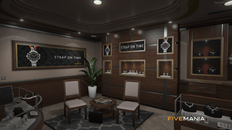 FIVEM Vangelico Reworked | Luxury Jewelry Store MLO | Interior & Exterior | Custom Props | Add-On | Optimized | Fivem Ready | High Quality — image 8