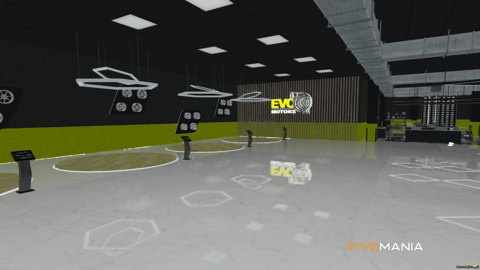 FIVEM Evo Motors | Luxury Dealership & Mechanic MLO | Interior & Exterior | Office & Restaurant | Helipads | Add-On | Optimized | Fivem Ready | High Quality — image 8