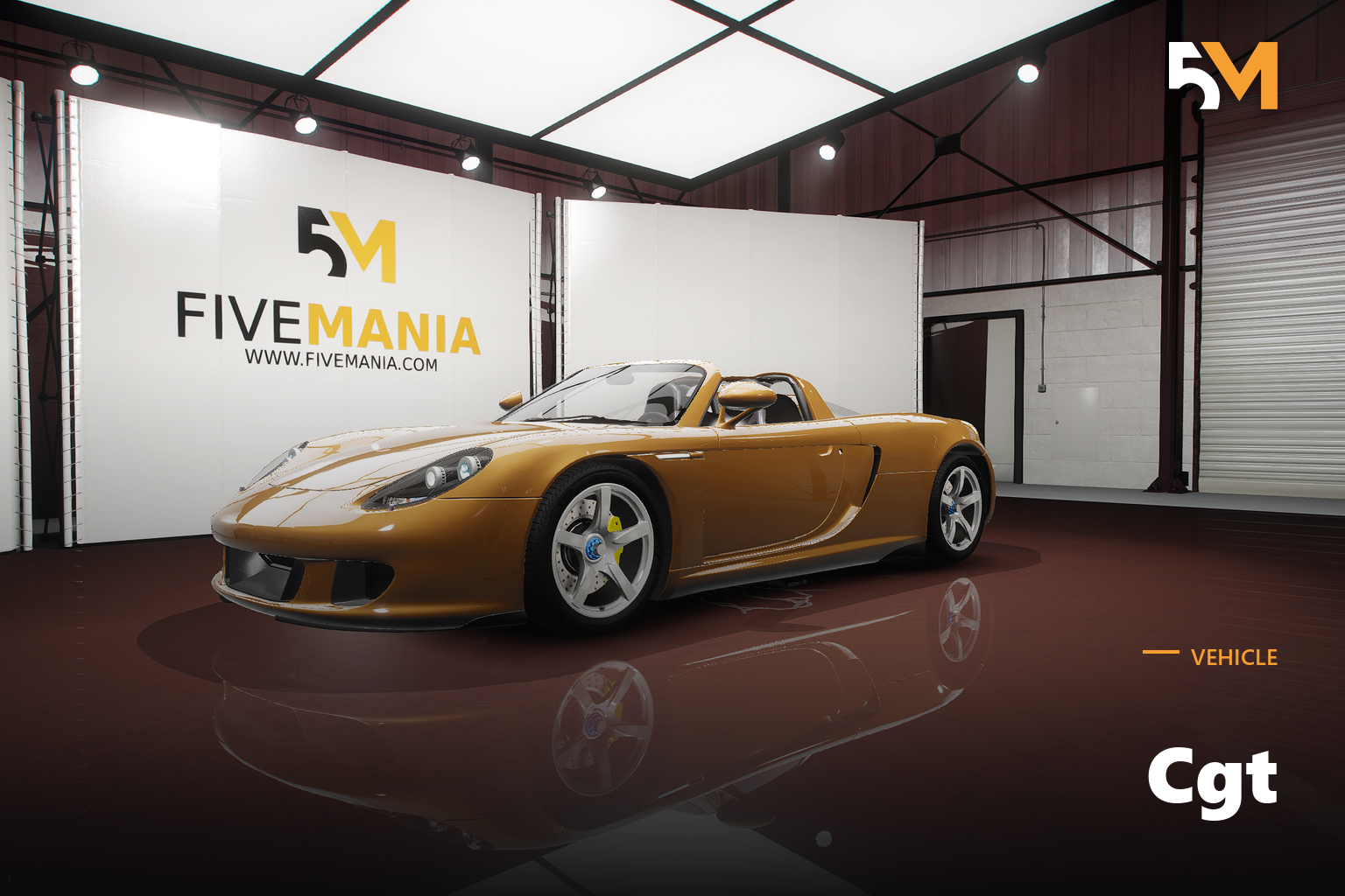 FIVEM Cgt | Realistic Sports Car [Badged] Add-On | Optimized | Fivem Ready | High Quality