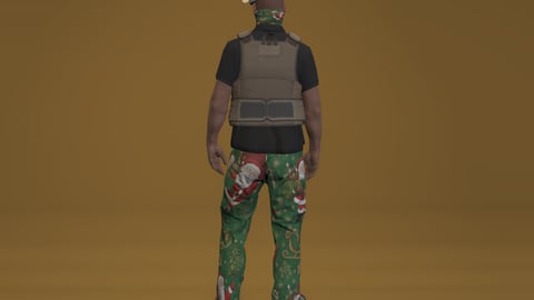 Jamal | Male Ped | Multiple Outfits | Optimized & Fivem Ready [Add-On] — image 8