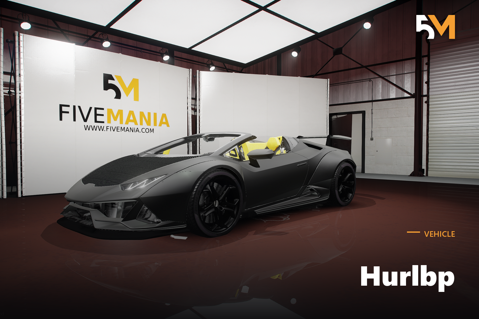 FIVEM Hurlbp | Realistic Sports Car [Badged] Add-On | Interior & Exterior | Optimized | Fivem Ready | High Quality