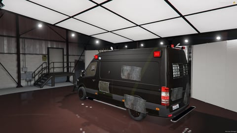 FIVEM Bloodrunner | Armored Combat Van [Unbadged] Add-On | Custom Armor | Spikes | Working Lights | Grille Guard | Optimized | Fivem Ready | High Quality, image 8