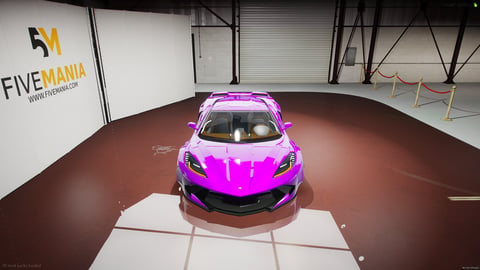 FIVEM Coquette4 | Realistic Sports Car Add-On | Custom Body Kit | Custom Wheels | Add-On | Optimized | Fivem Ready | High Quality — image 5