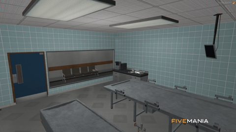 FIVEM Paleto Hospital | Functional Hospital MLO | Interior & Exterior | Reception | Morgue | Add-On | Optimized | Fivem Ready | High Quality — image 12
