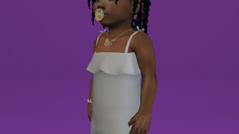 Kiara | Female Ped | Multiple Outfits | Optimized & Fivem Ready [Add-On] — image 4