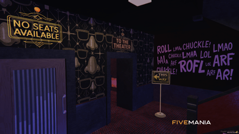 FIVEM The Doppler Cinema | Immersive Movie Theater MLO | Interior & Exterior | Concession Stand | Seating Area | Add-On | Optimized | Fivem Ready | High Quality — image 15