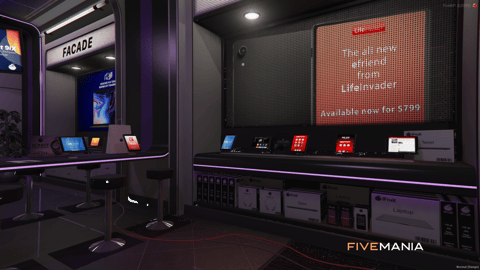FIVEM Digital Den | Modern Electronics Store MLO | Interior & Exterior | Detailed Displays | Backroom & Storage | Add-On | Optimized | Fivem Ready | High Quality — image 7