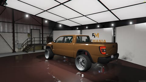 FIVEM Bisxl3rpg | Realistic Pickup Truck [Unbadged] Add-On | Custom Wheels | Lifted Suspension | Working Lights | Add-On | Optimized | Fivem Ready | High Quality, image 8