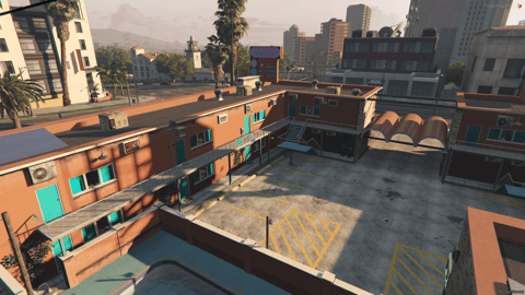 FIVEM Pink Cage Motel | Retro Style Motel MLO | Interior & Exterior | Multiple Rooms | Fully Furnished | Add-On | Optimized | Fivem Ready | High Quality — image 5