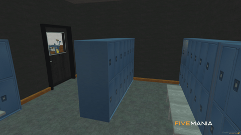 FIVEM Ocean Police Department | Detailed Police Station MLO | Interior & Exterior | Multiple Rooms | Custom Props | Add-On | Optimized | Fivem Ready | High Quality — image 23