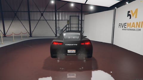 FIVEM Coquette D91 | Realistic Sports Car Add-On | Working Lights | Custom Wheels | Optimized | Fivem Ready | High Quality, image 6