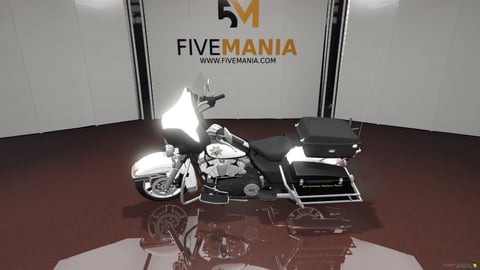 FIVEM Hpbike2 | Lore-Friendly Police Motorcycle Add-On | Working Lights | Saddlebags | Add-On | Optimized | Fivem Ready | High Quality — image 7